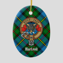 Clan MacLeod Crest Ceramic Ornament