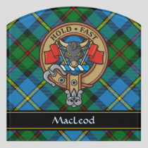 Clan MacLeod Crest Door Sign