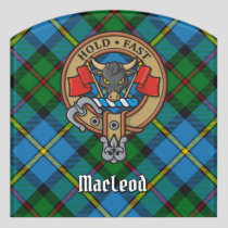 Clan MacLeod Crest Door Sign