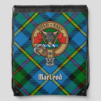 Clan MacLeod Crest Drawstring Bag