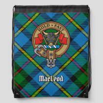 Clan MacLeod Crest Drawstring Bag