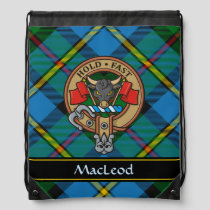 Clan MacLeod Crest Drawstring Bag