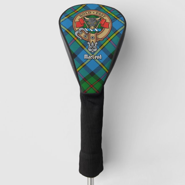 Clan MacLeod Crest Golf Head Cover (Front)