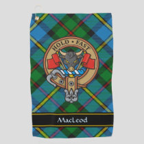 Clan MacLeod Crest Golf Towel