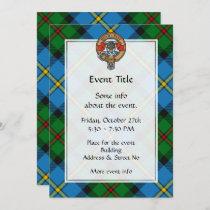 Clan MacLeod Crest Invitation