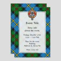 Clan MacLeod Crest Invitation