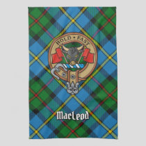 Clan MacLeod Crest Kitchen Towel