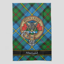 Clan MacLeod Crest Kitchen Towel