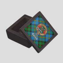 Clan MacLeod Crest over Hunting Tartan Gift Box