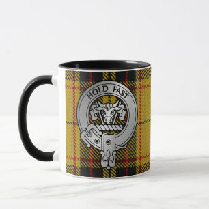 Clan MacLeod Crest & Snuffbox Tartan Mug