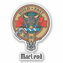 Clan MacLeod Crest Sticker