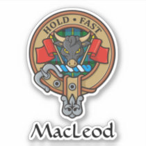 Clan MacLeod Crest Sticker