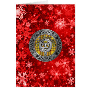 Clan MacLeod Crest & Tartan Knot Cards