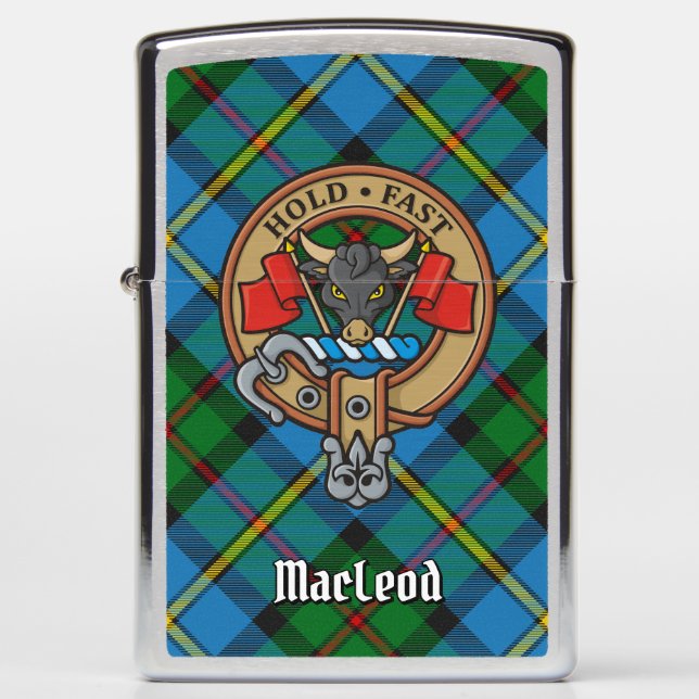 Clan MacLeod Crest Zippo Lighter (Front)