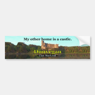 Clan MacLeod Dunvegan Castle Bumper Sticker
