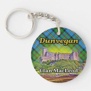 Clan MacLeod Dunvegan Castle Keychain