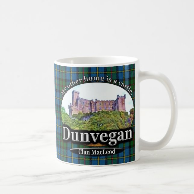 Clan MacLeod Dunvegan Castle Scotland Coffee Mug (Right)