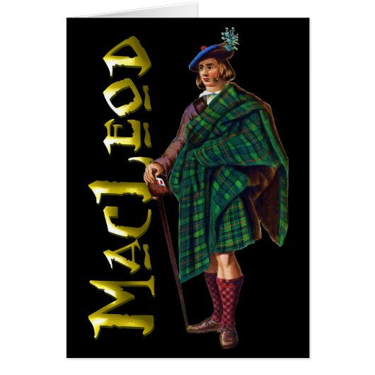 Clan MacLeod Highland Dream Cards (Front)