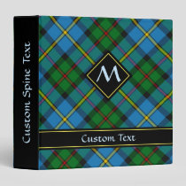 Clan MacLeod Hunting Tartan 3 Ring Binder