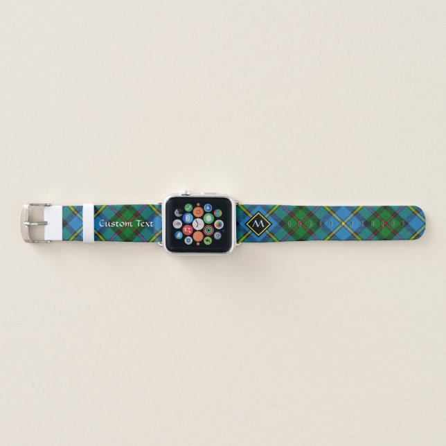 Clan MacLeod Hunting Tartan Apple Watch Band (Front)