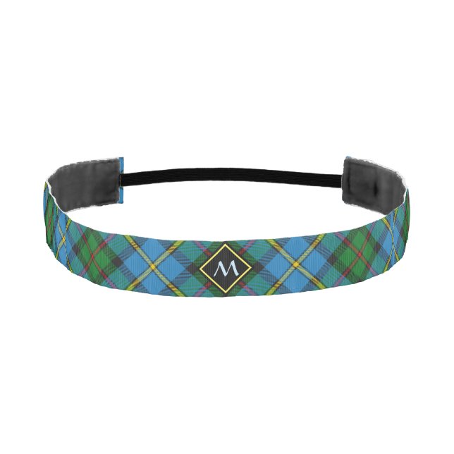 Clan MacLeod Hunting Tartan Athletic Headband (Front)