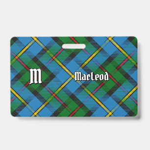 Clan MacLeod Hunting Tartan Badge