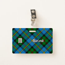 Clan MacLeod Hunting Tartan Badge
