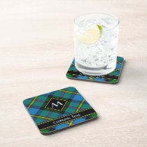 Clan MacLeod Hunting Tartan Beverage Coaster
