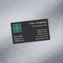 Clan MacLeod Hunting Tartan Business Card Magnet