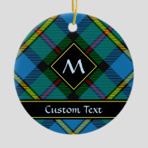 Clan MacLeod Hunting Tartan Ceramic Ornament