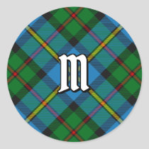 Clan MacLeod Hunting Tartan Classic Round Sticker