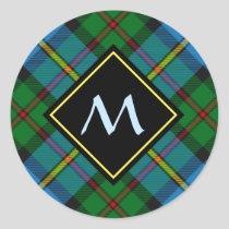 Clan MacLeod Hunting Tartan Classic Round Sticker