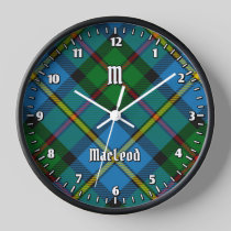 Clan MacLeod Hunting Tartan Clock