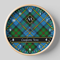 Clan MacLeod Hunting Tartan Clock