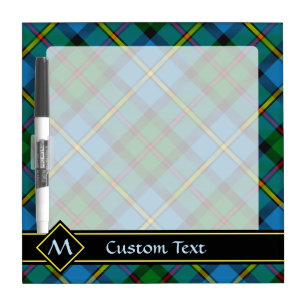 Clan MacLeod Hunting Tartan Dry Erase Board