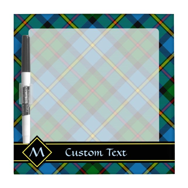 Clan MacLeod Hunting Tartan Dry Erase Board (Front)