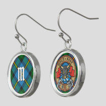 Clan MacLeod Hunting Tartan Earrings