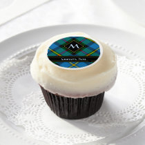 Clan MacLeod Hunting Tartan Edible Frosting Rounds