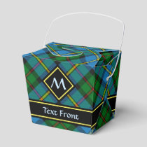 Clan MacLeod Hunting Tartan Favor Box
