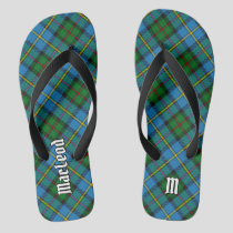 Clan MacLeod Hunting Tartan Flip Flops