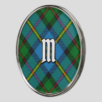 Clan MacLeod Hunting Tartan Golf Ball Marker
