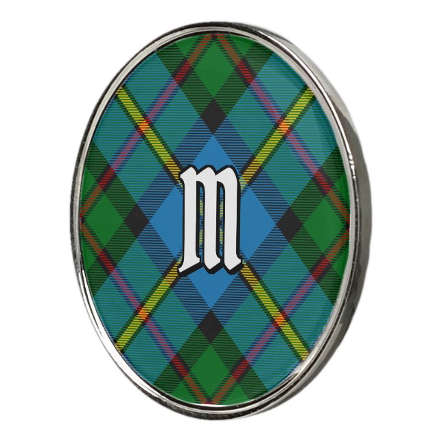 Clan MacLeod Hunting Tartan Golf Ball Marker (3/4)