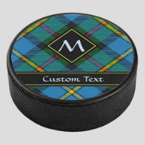 Clan MacLeod Hunting Tartan Hockey Puck