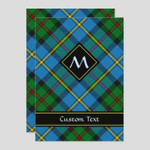 Clan MacLeod Hunting Tartan Invitation