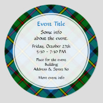 Clan MacLeod Hunting Tartan Invitation