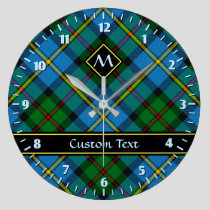 Clan MacLeod Hunting Tartan Large Clock