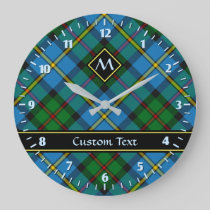 Clan MacLeod Hunting Tartan Large Clock