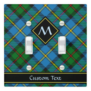 Clan MacLeod Hunting Tartan Light Switch Cover