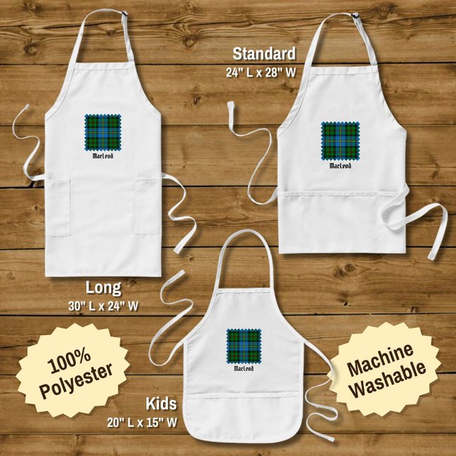Clan MacLeod Hunting Tartan Long Apron (Creator Uploaded)