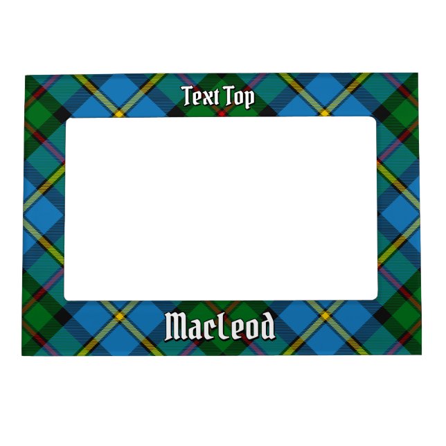 Clan MacLeod Hunting Tartan Magnetic Frame (Front)